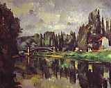 The Banks of the Marne by Paul Cezanne